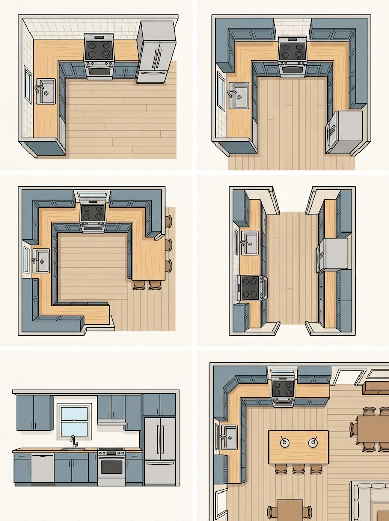 kitchen layout remodel