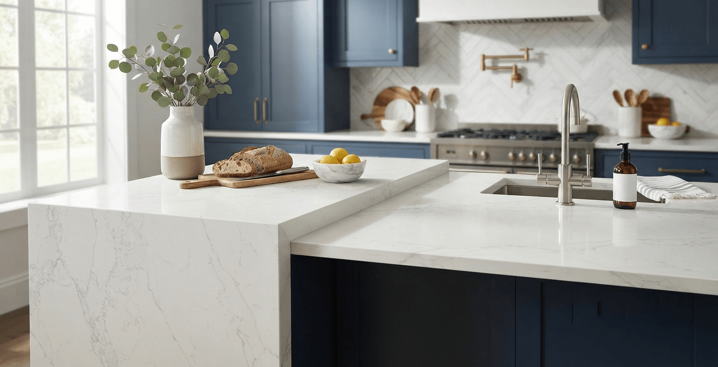 countertop thickness standard sizes and materials