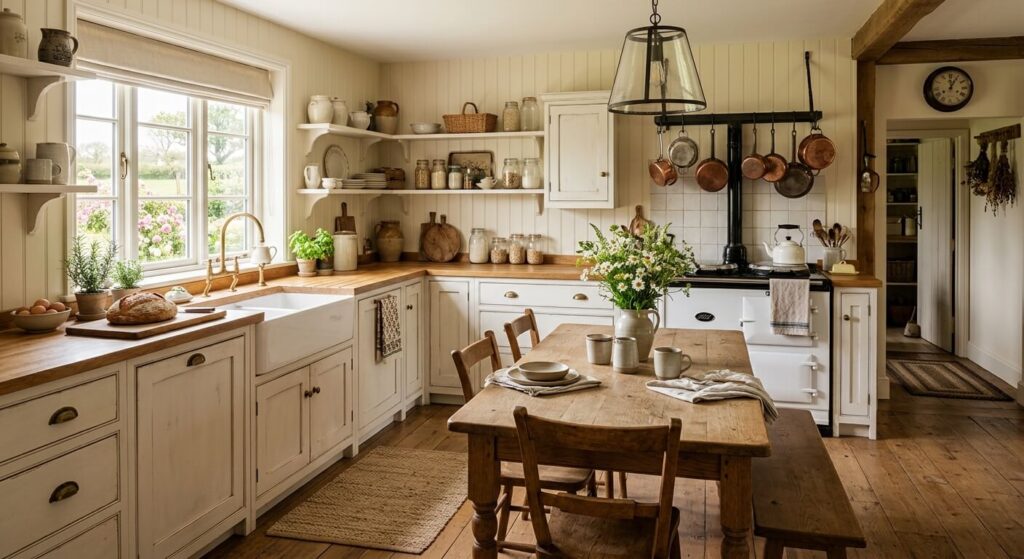 farmhouse kitchen style