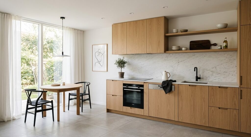 minimalist kitchen style