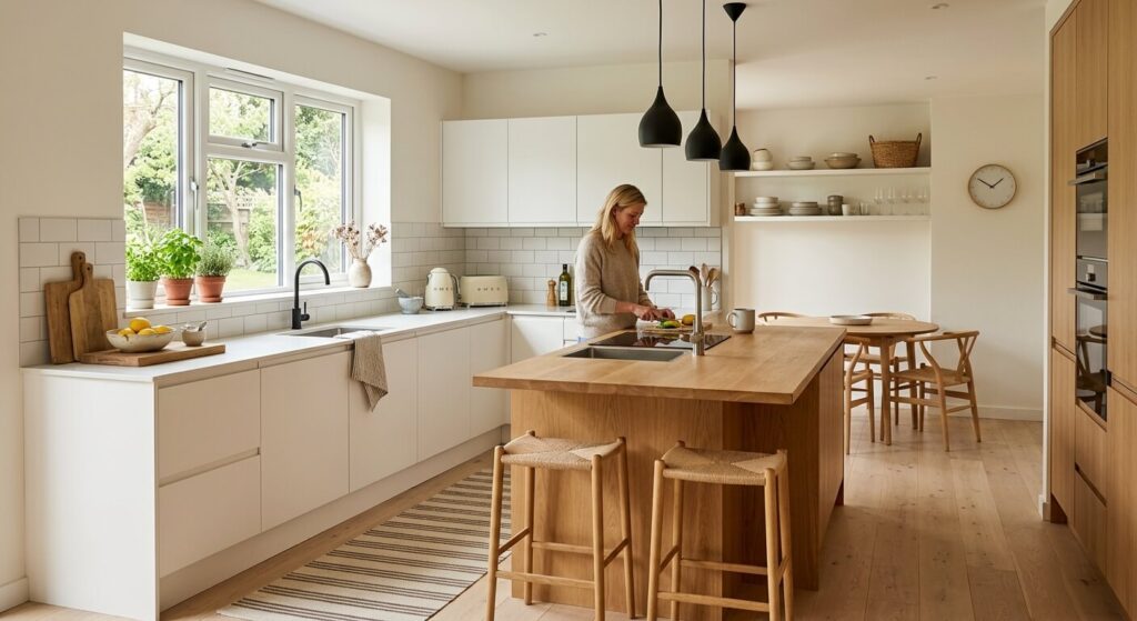 scandinavian kitchen style